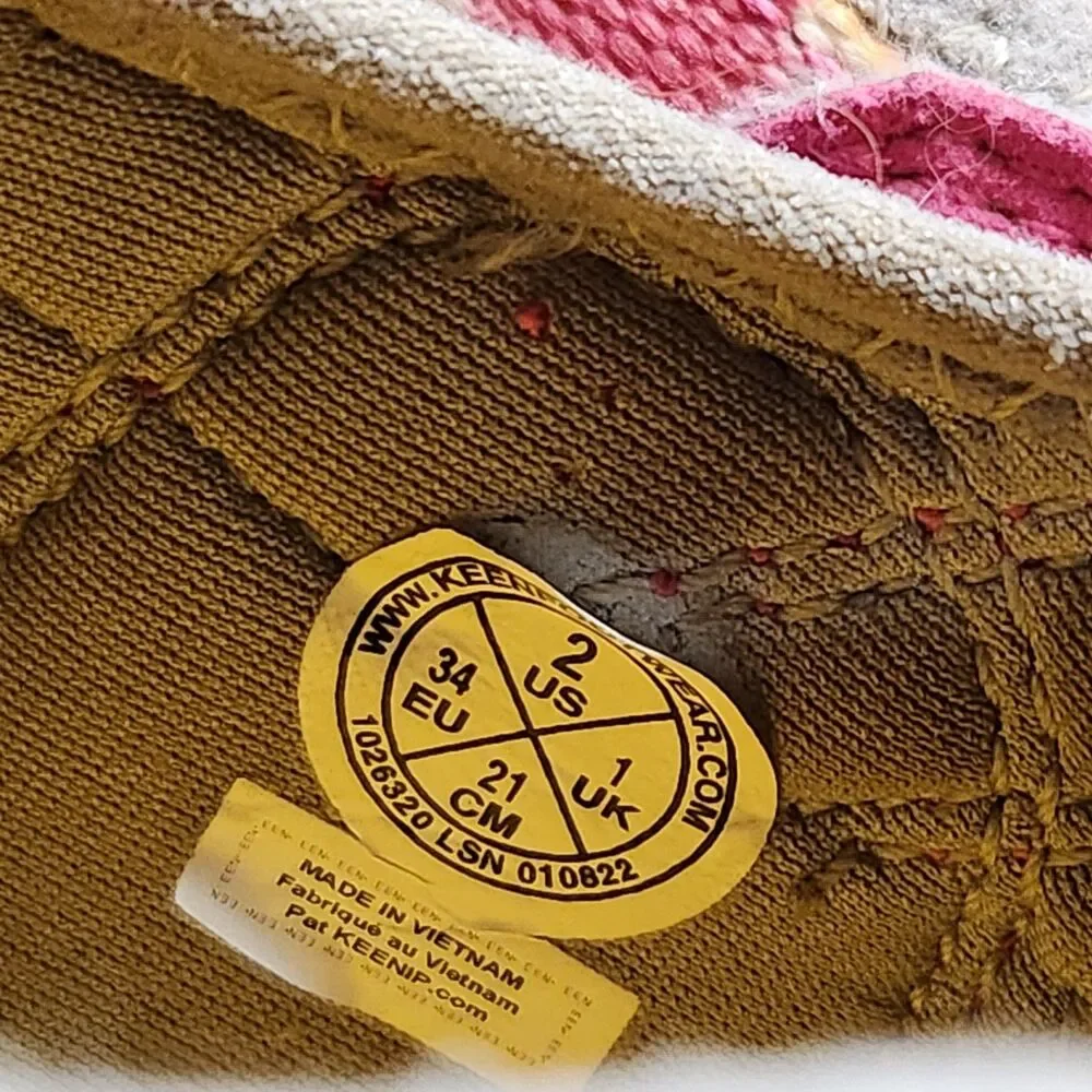 Keen Girls Youth Sandals – Size 2, Lot of 2 Pairs, Waterproof, Play Condition